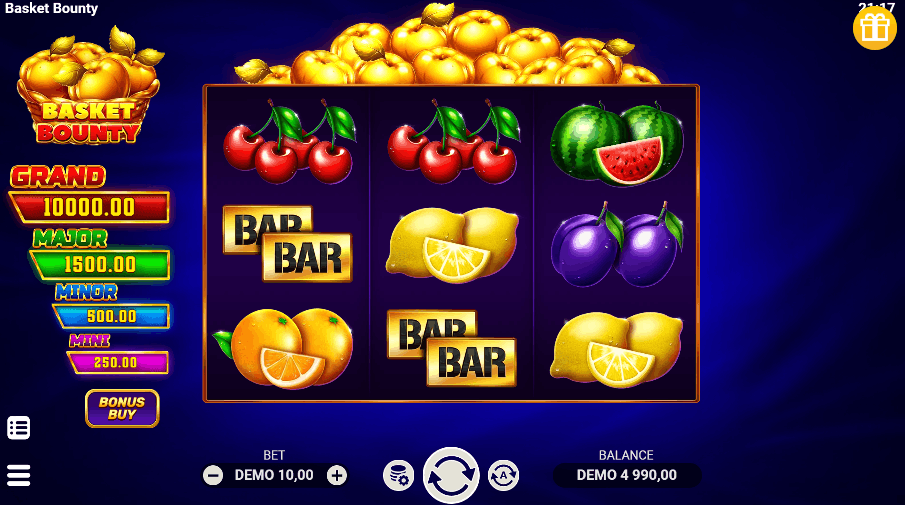 Basket Bounty Gameplay — 3×3-Slot von Evoplay